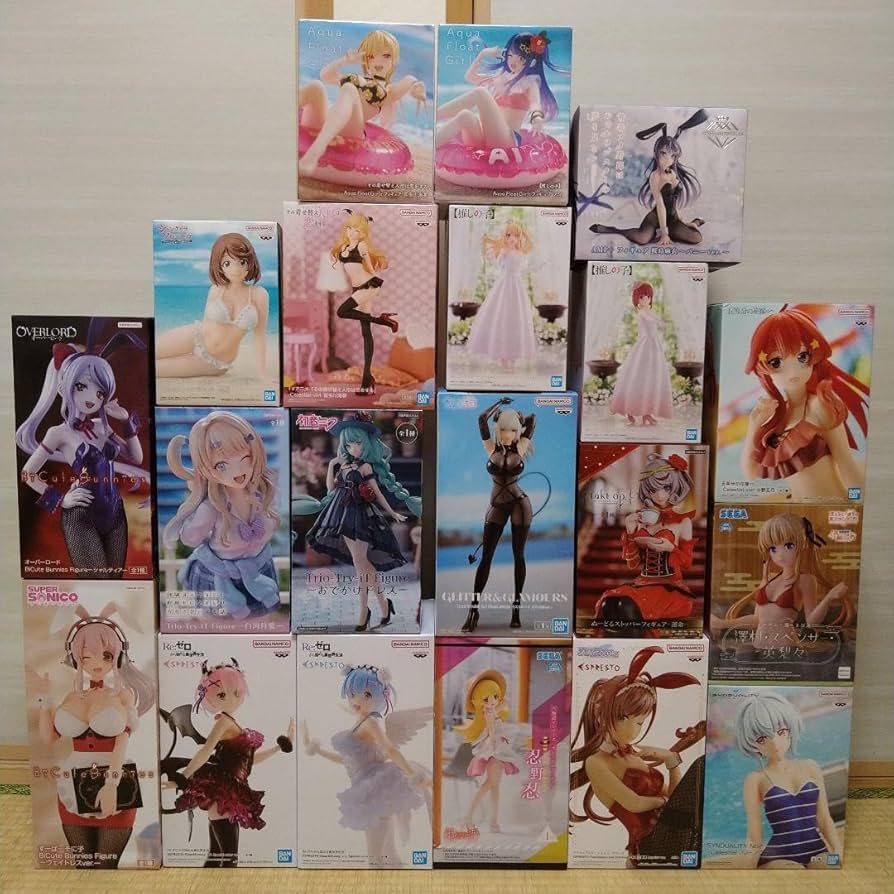 プライズフィギュア　美少女フィギュア　20点　まとめ売り 最新含む美少女プライズフィギュアまとめ売り 7点セット - メルカリ